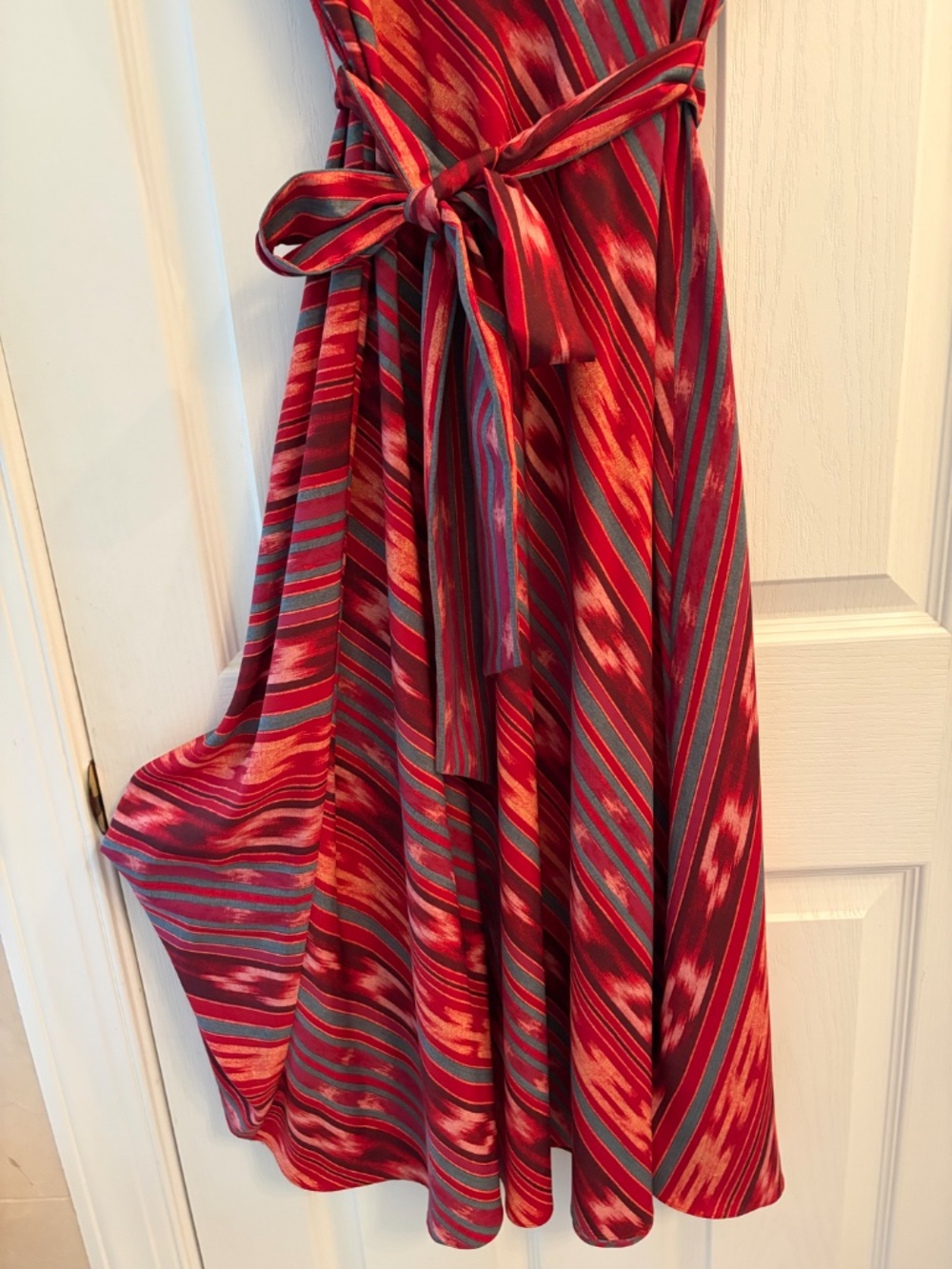 Ralph Lauren Southwestern Ikat Print Striped Women's Dress Size 2 NWT - Picture 7 of 12